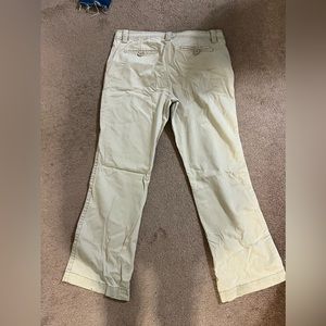 Slightly used khaki pants in good condition